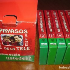 Series de TV: LOS PAYASOS DE LA TELE - CÓMO ESTÁN USTEDES? - GABY, FOFÓ, MILIKI, FOFITO - CIRCO TVE - PACK 5 VHS. Lote 289556293
