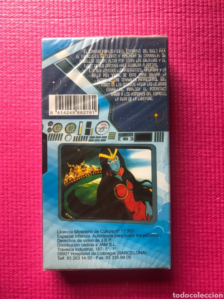 Series de TV: El corsario del espacio: Capit&aacute;n Harlock (2 VHS) - Foto 2