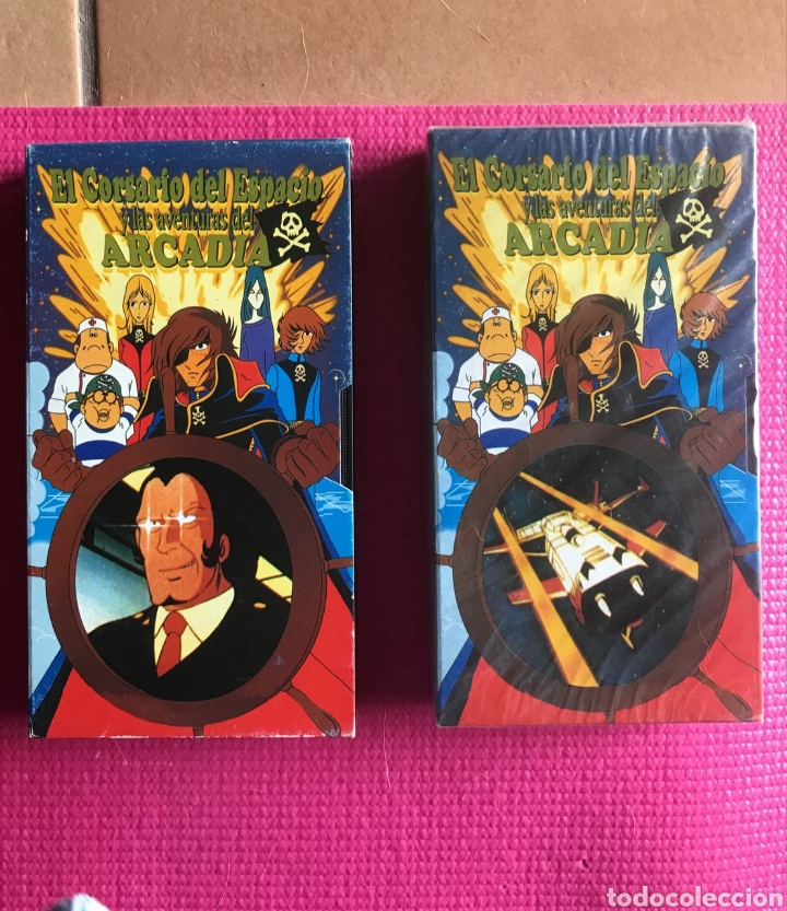 Series de TV: El corsario del espacio: Capit&aacute;n Harlock (2 VHS) - Foto 1
