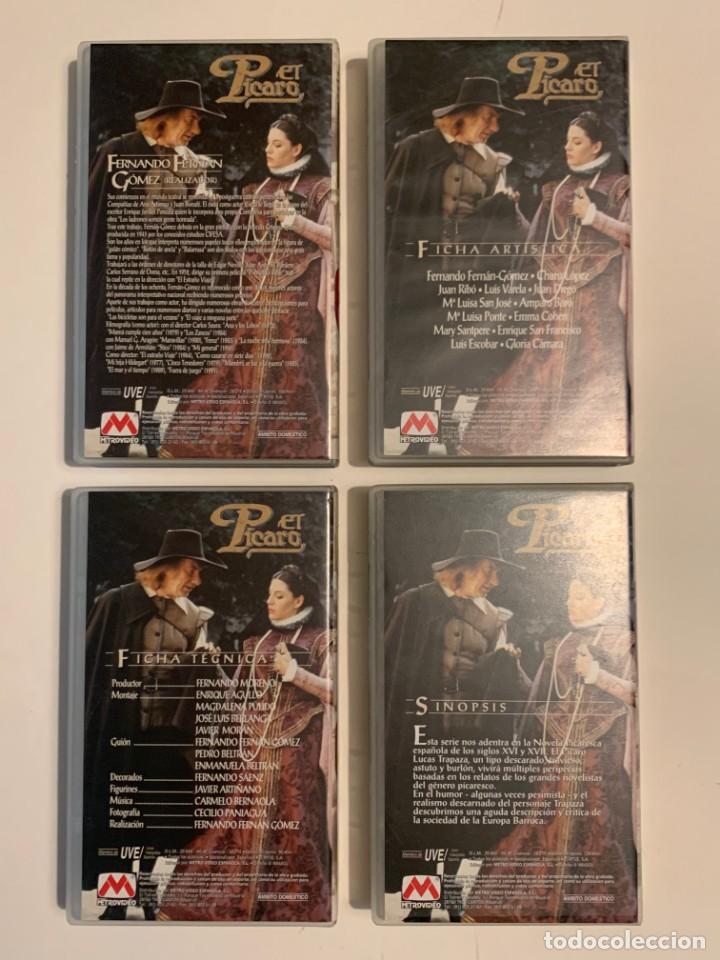 Series de TV: EL PICARO VHS - SERIE COMPLETA RTVE - Foto 3