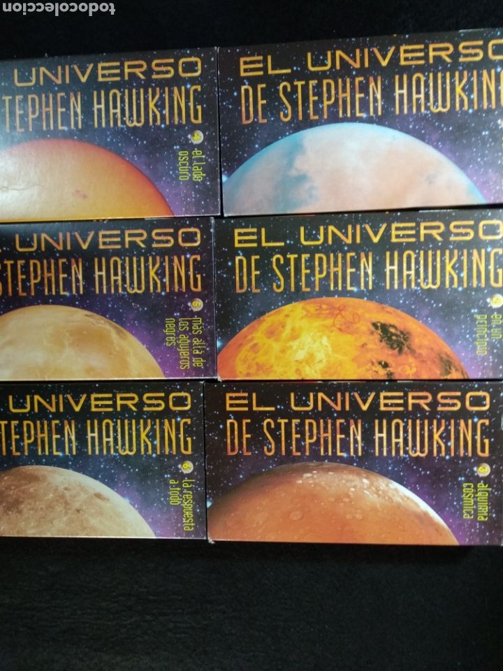 Series de TV: El universo de Stephen Hawking. Serie VHS completa - Foto 3