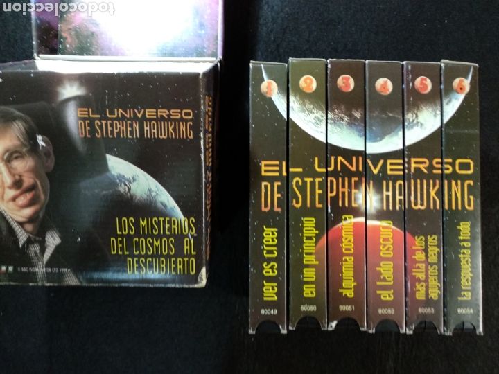 Series de TV: El universo de Stephen Hawking. Serie VHS completa - Foto 2