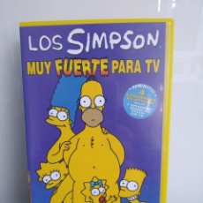 Series de TV: LOS SIMPSON MUY FUERTE PARA TV. VHS. 4 EPISODIOS.
