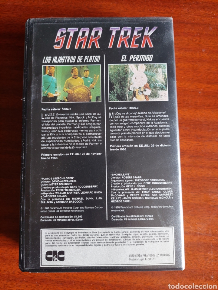 Series de TV: Star Trek: Los hijastro de Platon / El permiso - Foto 3