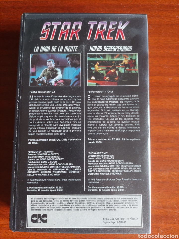 Series de TV: Star Trek: La droga de la mente / Horas desesperadas - Foto 3