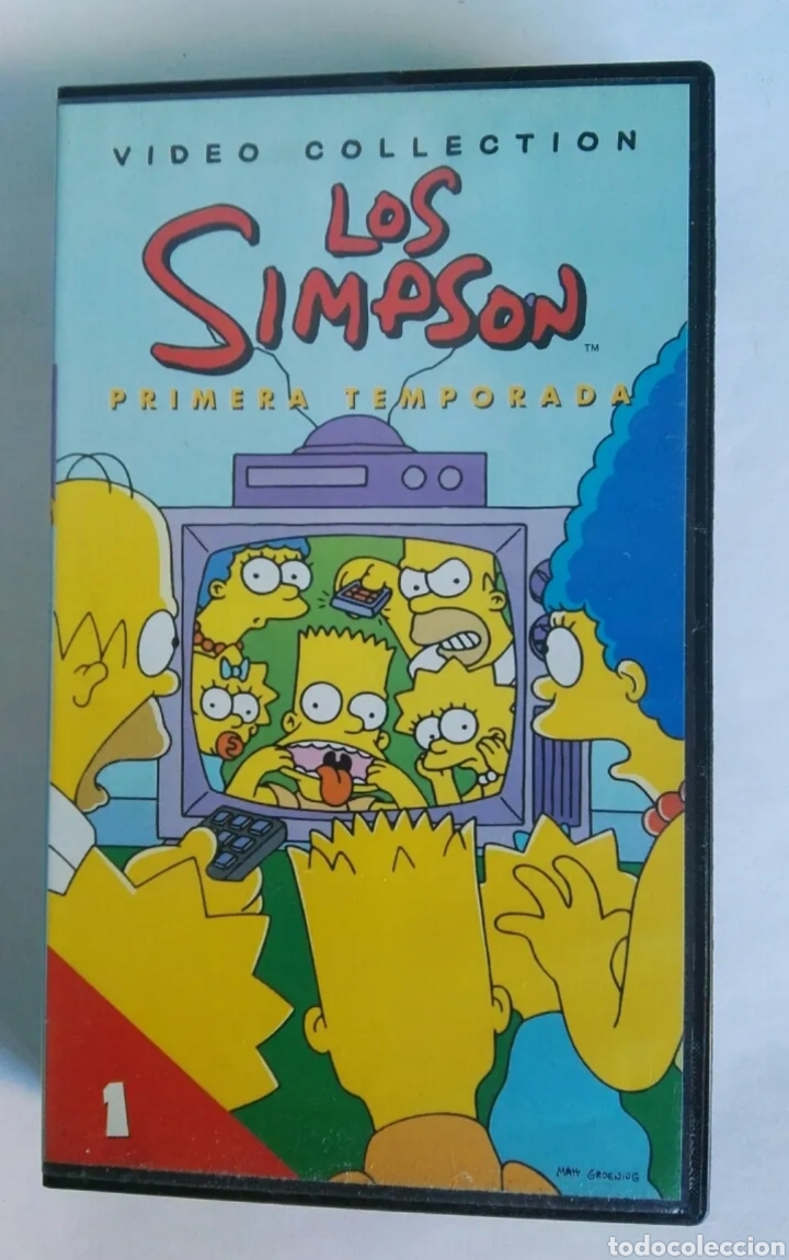 Series de TV: Los Simpson primera temporada n° 1 VHS - Foto 1 - 301843873