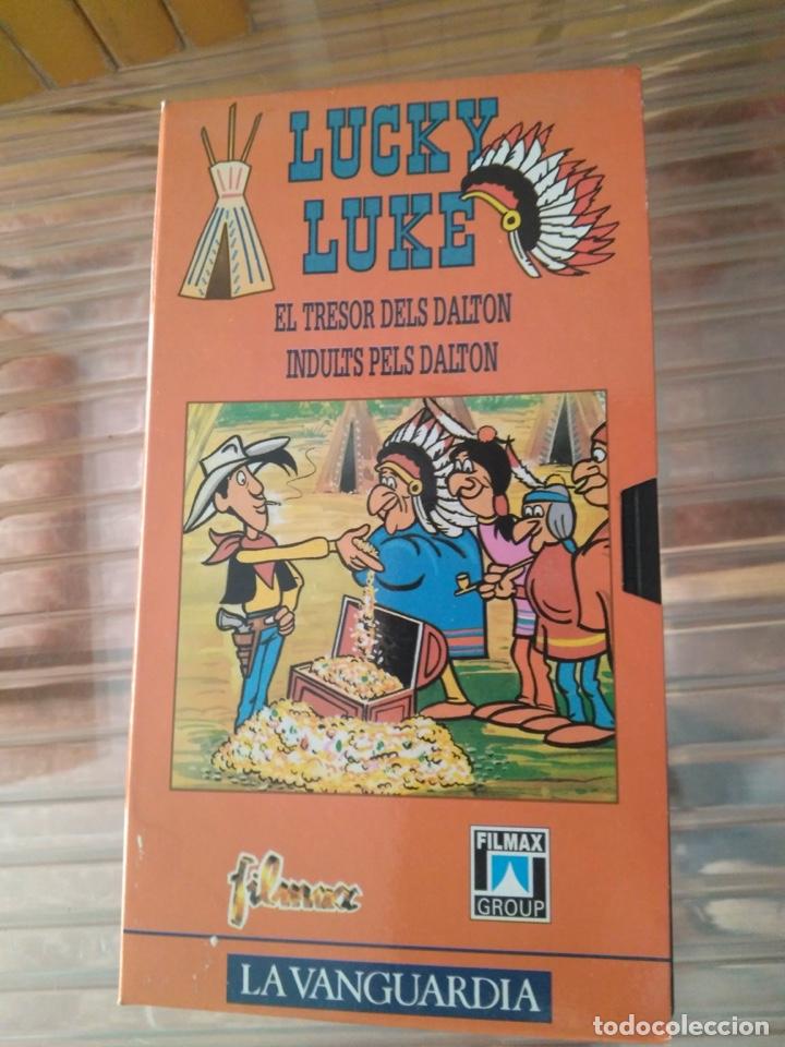Series de TV: LUCKY LUKE VHS - Colección 4 CINTAS - COMPLETA Colección completa de 4 Cintas LA VANGUARDIA - Foto 2 - 302636103