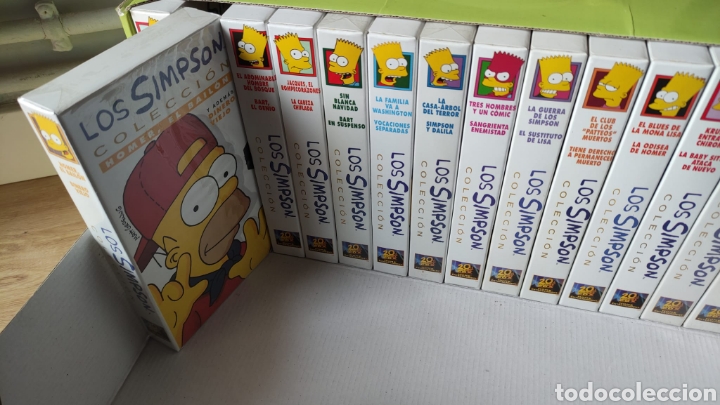 Series de TV: Pack original Los Simpsons Colecci&oacute;n, 14 VHS - Foto 3