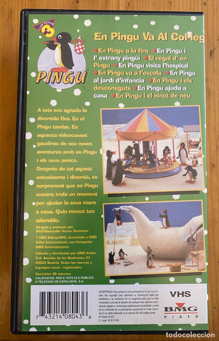 Series de TV: VHS Pingu . En Pingu va al col.legi - Foto 2