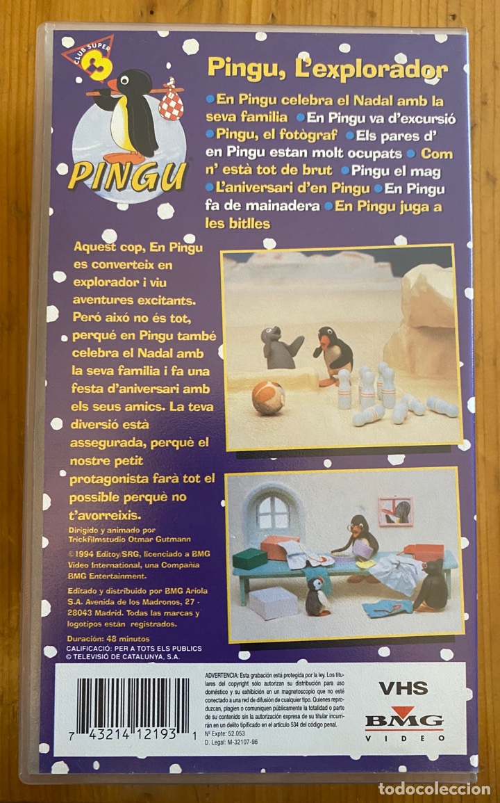Series de TV: VHS Pingu . Pingu l&rsquo;explorador - Foto 2
