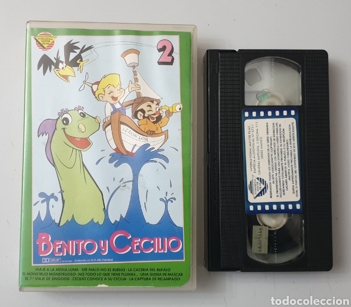 Series de TV: VHS - BENITO Y CECILIO VOL. 2 - Foto 1