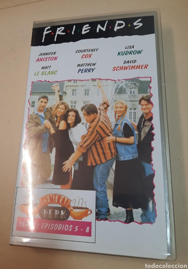 Series de TV: Friends. Cap&iacute;tulos 5 al 8. VHS - Foto 1