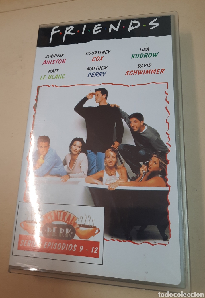Series de TV: Friends. Cap&iacute;tulos 9 al 12. VHS - Foto 1
