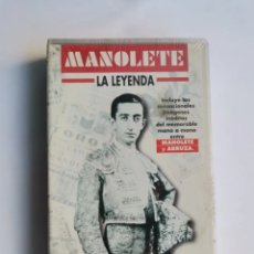 Series de TV: MANOLETE LA LEYENDA VHS PRECINTADA NUEVA. Lote 350094124