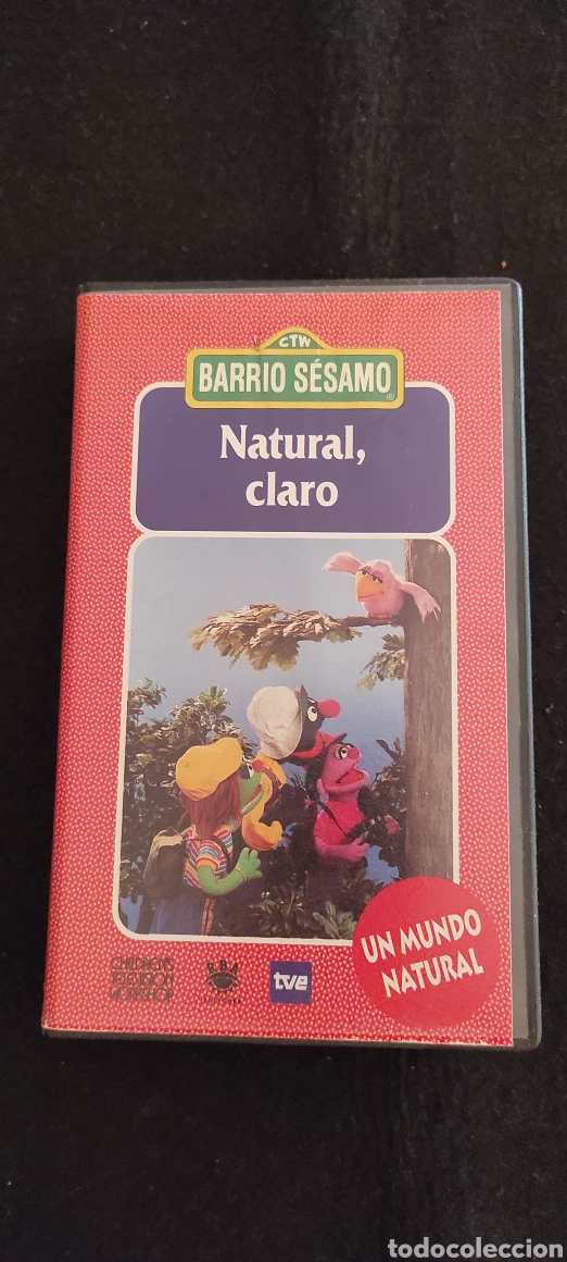 Series de TV: Barrio S&eacute;samo. Natural, claro. VHS - Foto 1