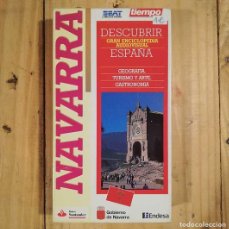 Series de TV: DESCUBRIR ESPAÑA. NAVARRA - VHS SEGUNDA MANO. Lote 366398746