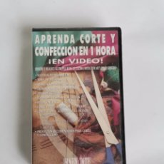 Series de TV: APRENDA CORTE Y CONFECCIÓN EN 1 HORA VHS VIDEO