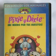 Series de TV: PIXIE Y DIXIE ¡ME MUERO POR TUS HUESITOS! VHS. Lote 367709169