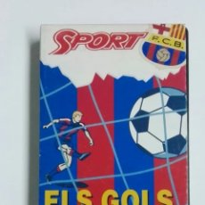 Series de TV: F.C.BARCELONA ELS GOLS DEL CAMPIÓ LLIGA 93-94 VHS SPORT. Lote 367857791