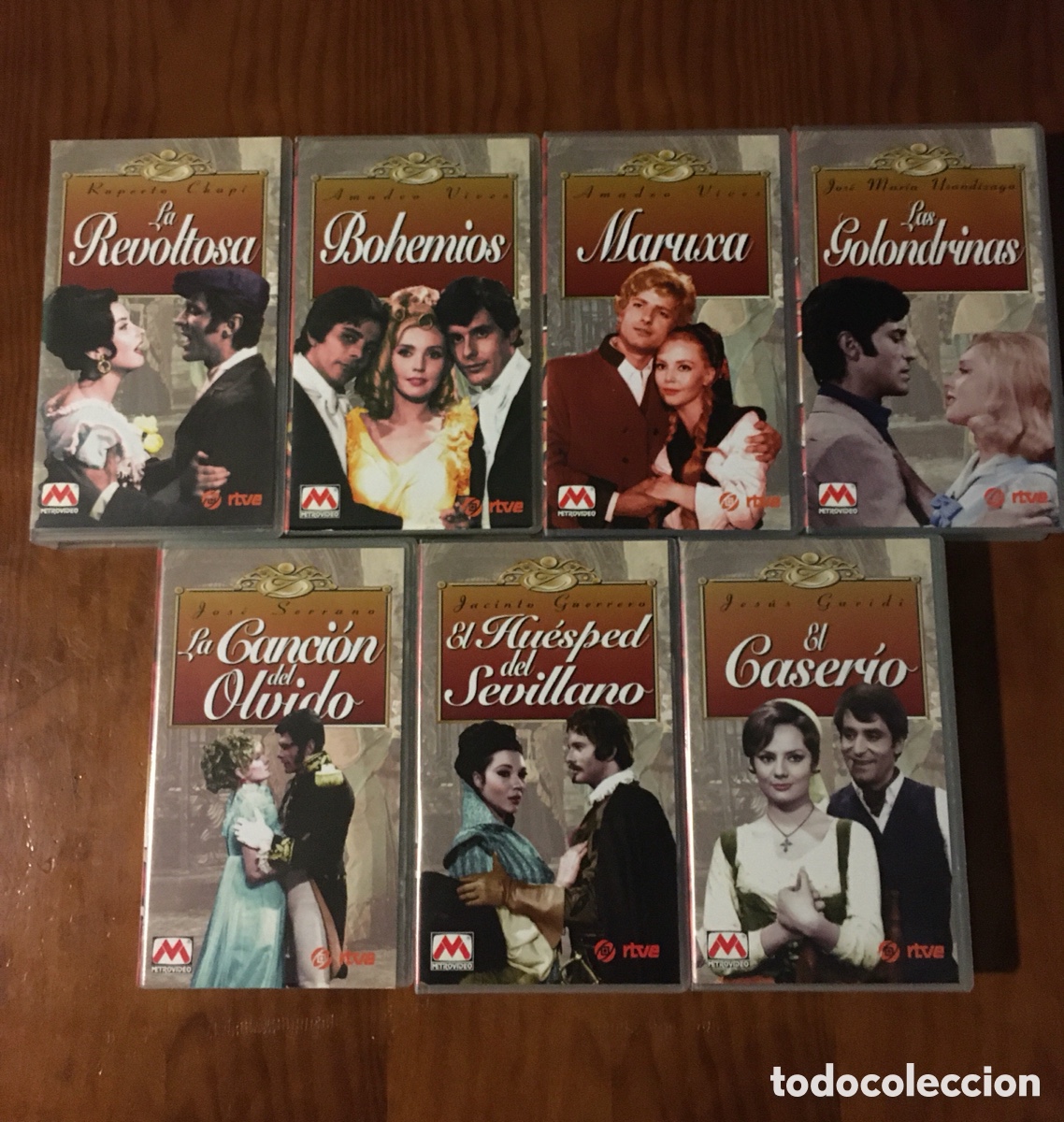Series de TV: LAS ZARZUELAS DEL 1 al 7 vhs RTVE - Foto 2