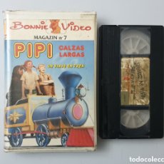 Series de TV: VHS PIPPI CALZASMARGAS UN VIAJE EN TREN (BONNIE VIDEO, 1985) ULTRA RARA DIFICILISIMA. Lote 386730964