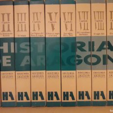 Series de TV: COLECCION COMPLETA LOTE 9 VHS HISTORIA DE ARAGON EDITADO POR HERALDO DE ARAGON 1991 OFERTA MIRA !!!!. Lote 392675784