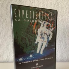 Series de TV: EXPEDIENTE X - LA COLECCIÓN - TEMPORADA 1 Nº 5 - VHS - PLANETA DEAGOSTINI - 2000 - ¡MUY BUEN ESTADO!