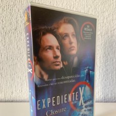 Series de TV: EXPEDIENTE X - THE X-FILES - CLOSURE - VHS - 20TH CENTURY FOX - 2000 - ¡MUY BUEN ESTADO!