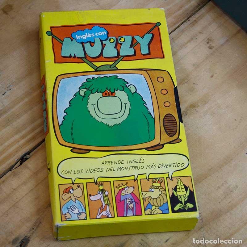 Series de TV: Ingl&eacute;s con Muzzy - VHS Segunda Mano - Foto 1