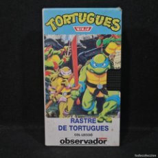 Series de TV: VHS - TORTUGUES NINJA - Nº1 - RASTRE DE TORTUGUES - COL.LECCIO OBSERVARDOR - CATALA / CAA 26.214