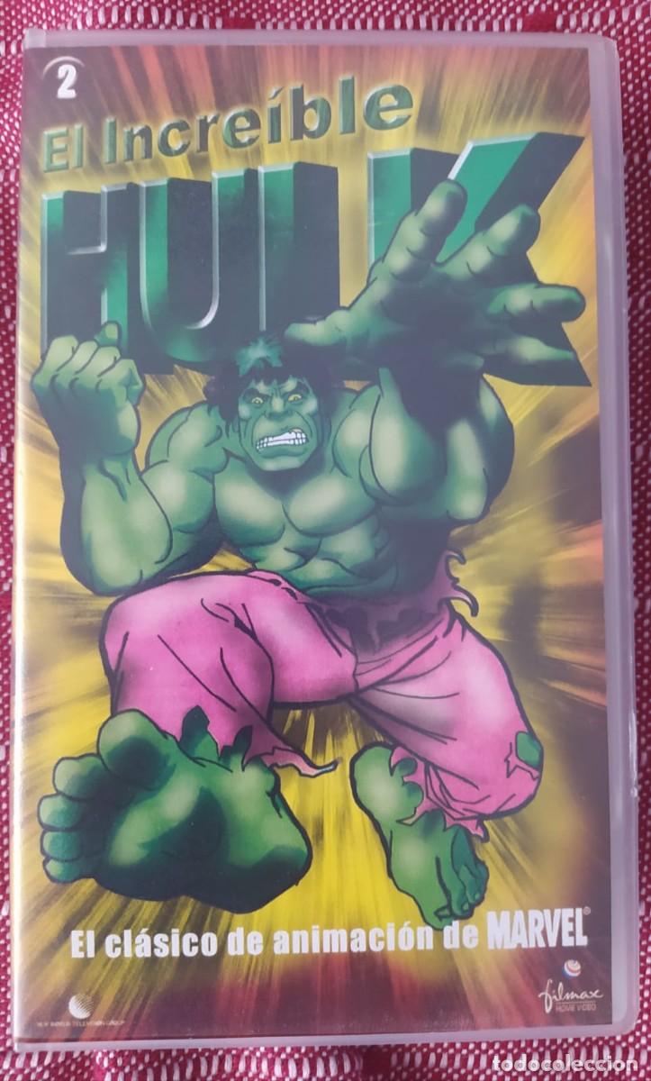 Series de TV: VHS ANIMACI&Oacute;N MARVEL EL INCRE&Iacute;BLE HULK - VOLUMEN 2. - Foto 1