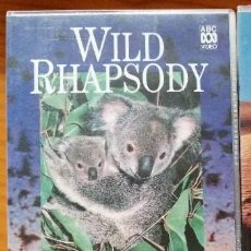 Series de TV: VHS WILD RHAPSODY - ANIMALES DE AUSTRALIA - DOCUMENTAL EN INGLÉS
