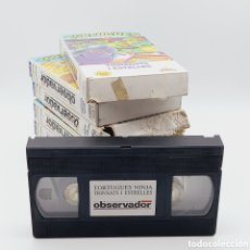Series de TV: LOTE 6 VHS PAL EPISODIOS TORTUGAS NINJA EN CATALÁN COLECCIÓN COMPLETA PIZZA WORLD