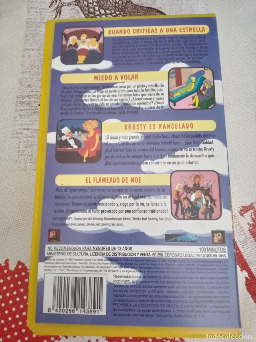Series de TV: VHS LOS SIMPSON VAN A HOLLYWOOD - Foto 2