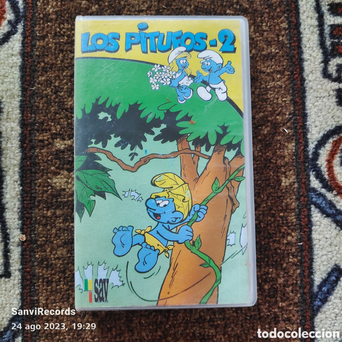 Series de TV: VHS: LOS PITUFOS 2 (S.A.V. EDITORA) - Foto 1
