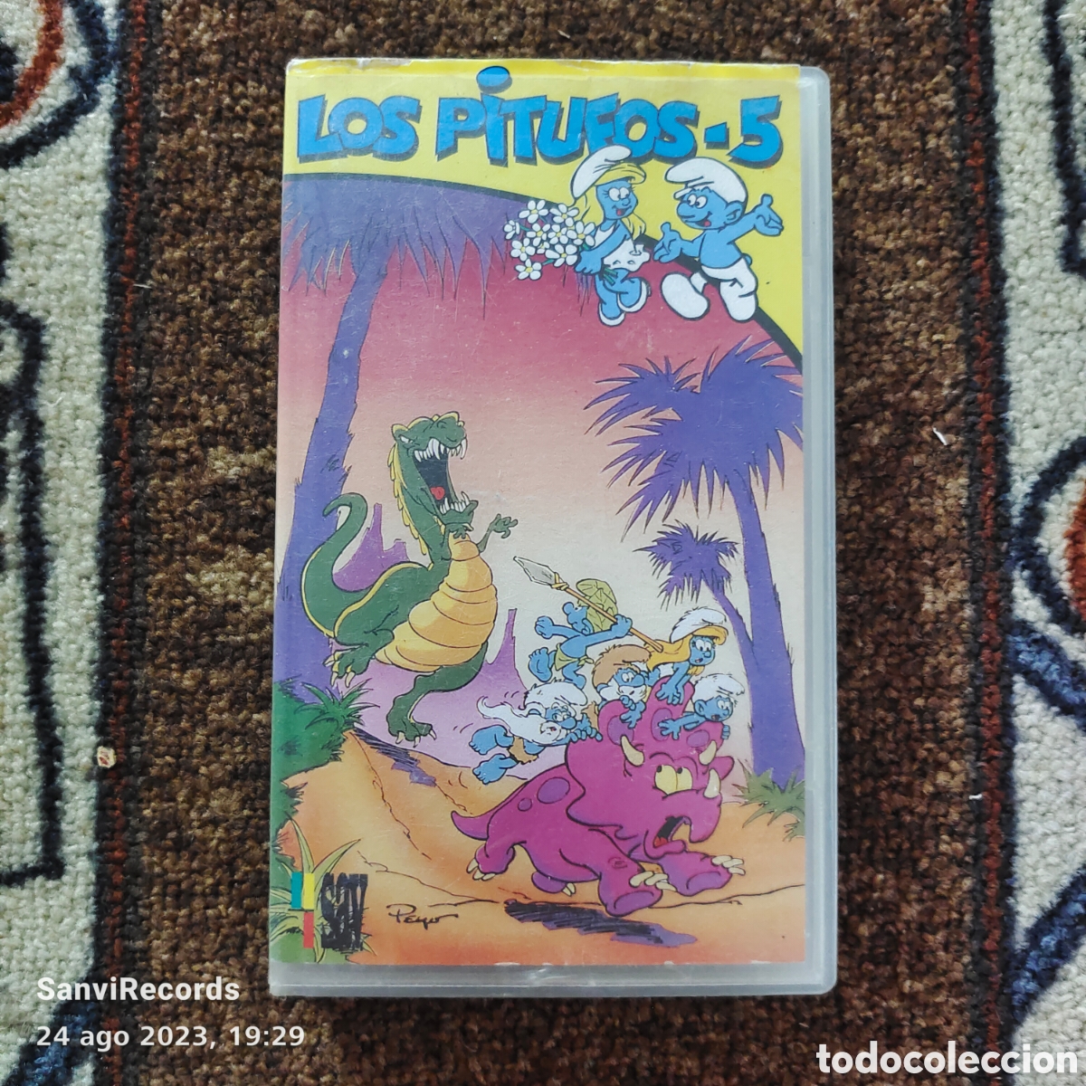 Series de TV: VHS: LOS PITUFOS 5 (S.A.V. EDITORA) - Foto 1