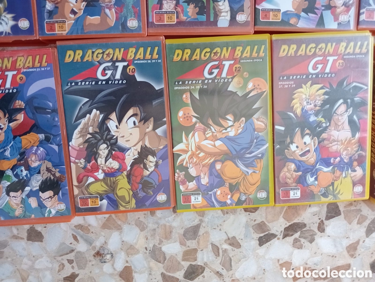 VHS, DeAgostini num 4: Dragon Ball Gt, Deluxe Collection. Episodios 16 al  20 - La vera identita di Gil
