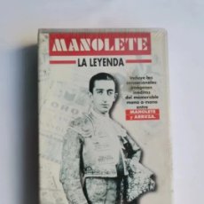 Series de TV: MANOLETE LA LEYENDA VHS PRECINTADA NUEVA