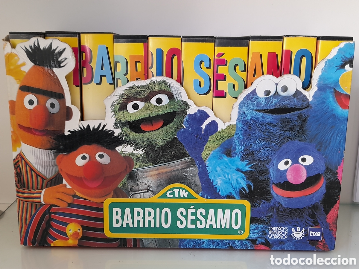 Series de TV: BARRIO SESAMO. COLECCION VHS. COMPLETA. - Foto 1