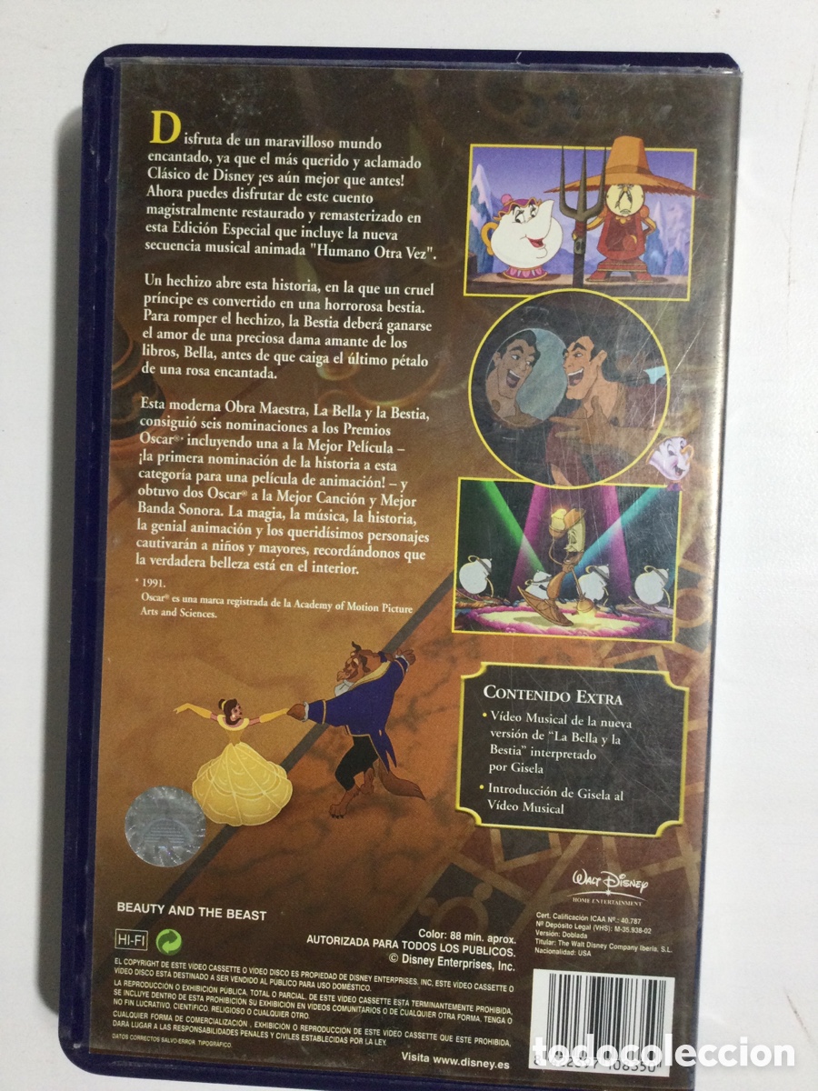 Series de TV: CINTA VHS LA BELLA Y LA BESTIA - Foto 2
