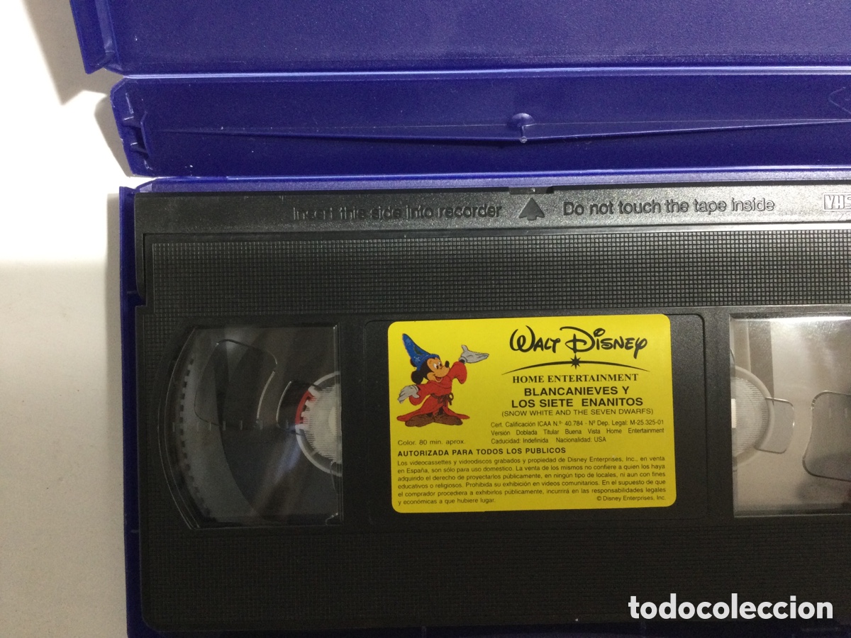 Series de TV: VHS &ldquo;BLANCANIEVES Y LOS SIETE ENANITOS&rdquo; - Foto 3