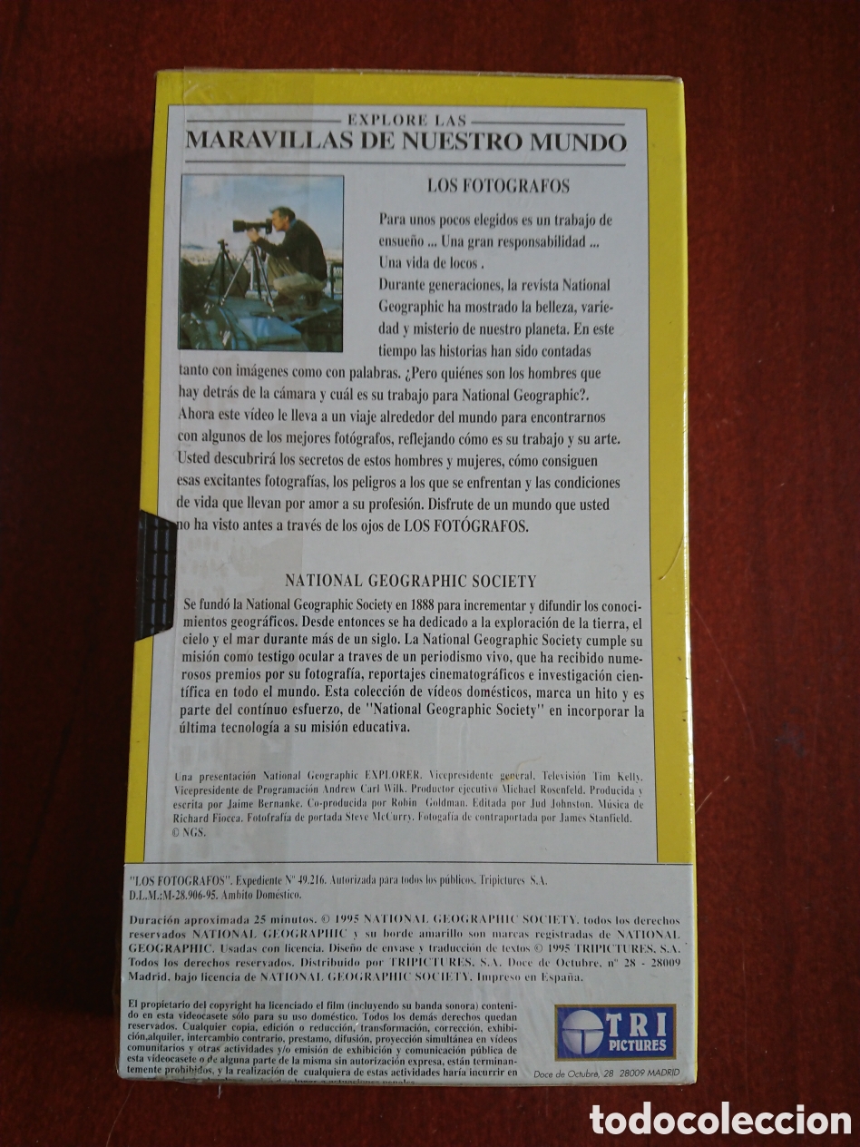 Series de TV: National Geographic cinta VHS - Foto 2