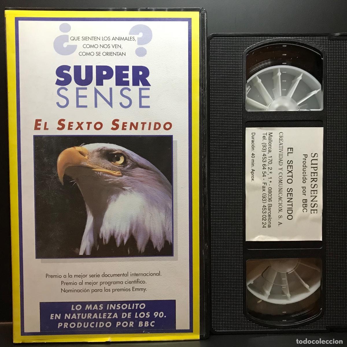 Series de TV: BBC Super Sense ● El Sexto Sentido ● [VHS] - Foto 1