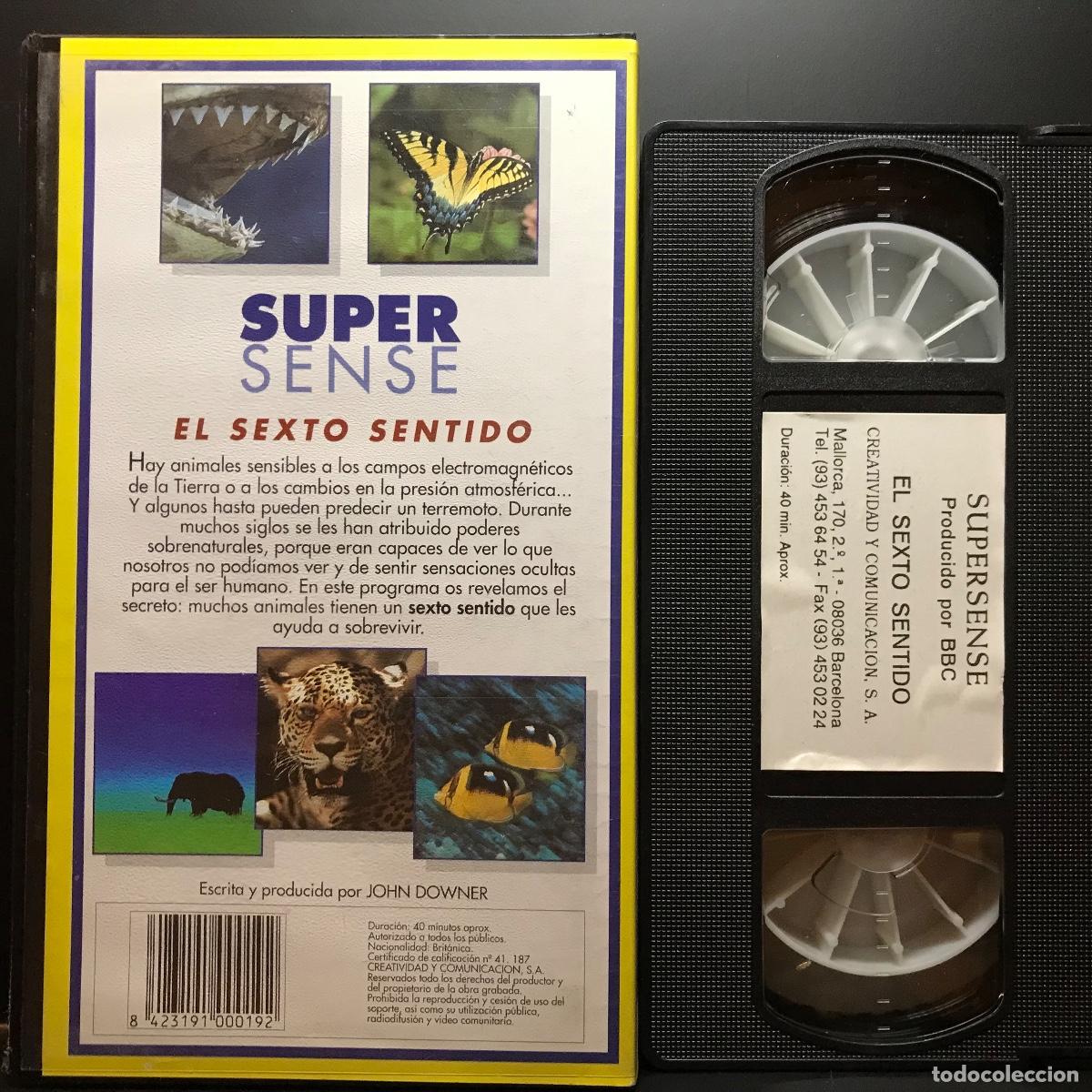 Series de TV: BBC Super Sense ● El Sexto Sentido ● [VHS] - Foto 2