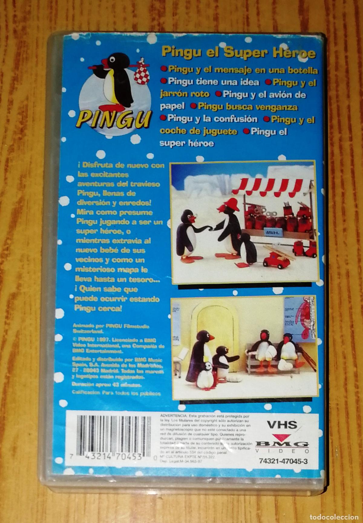 Series de TV: VHS. PINGU EL SUPER H&Eacute;ROE. - BMG V&iacute;deo, D.L. 1997 - Foto 3