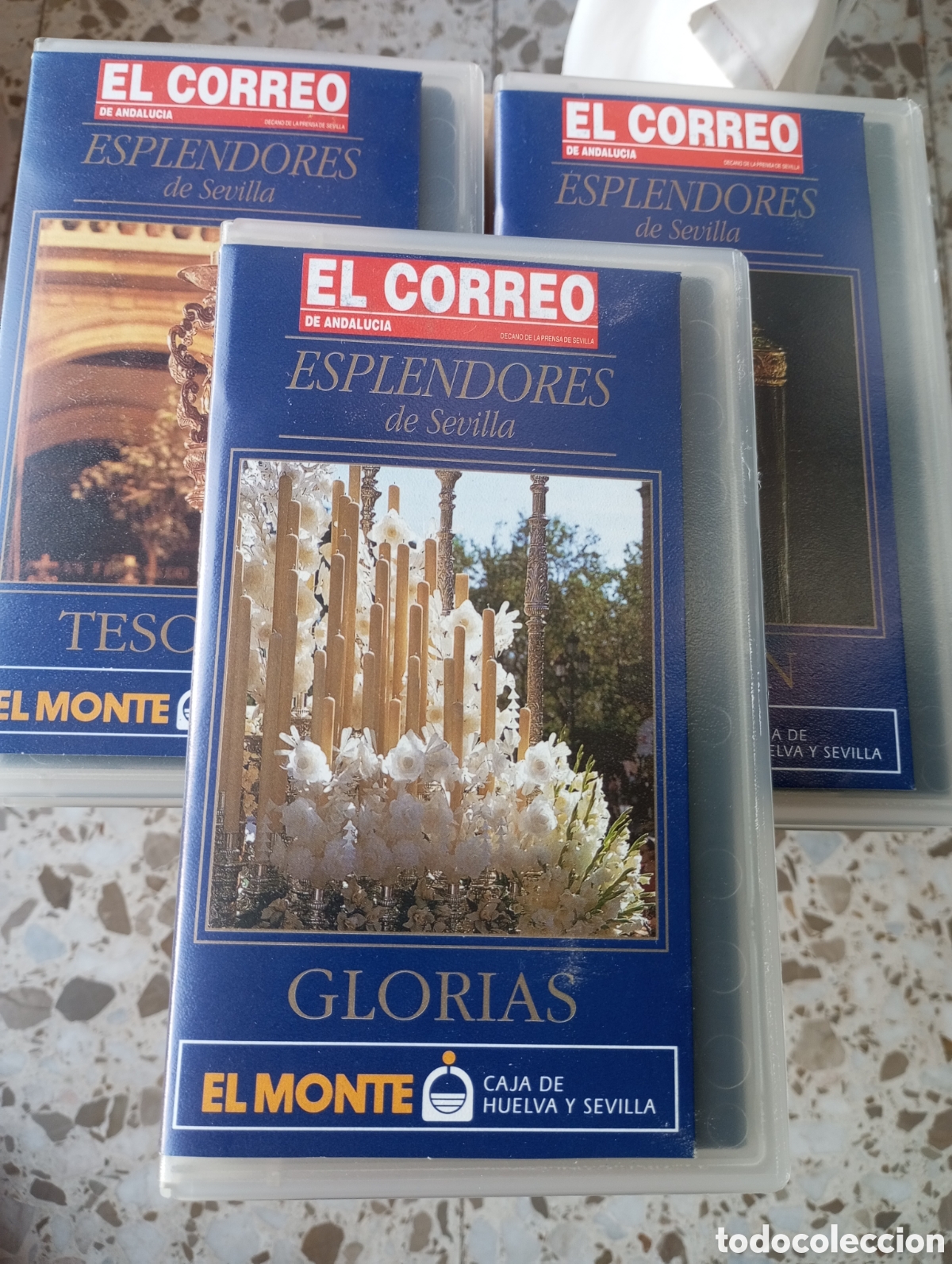 Series de TV: Esplendores de Sevilla. Colecci&oacute;n 3 VHS - Foto 1