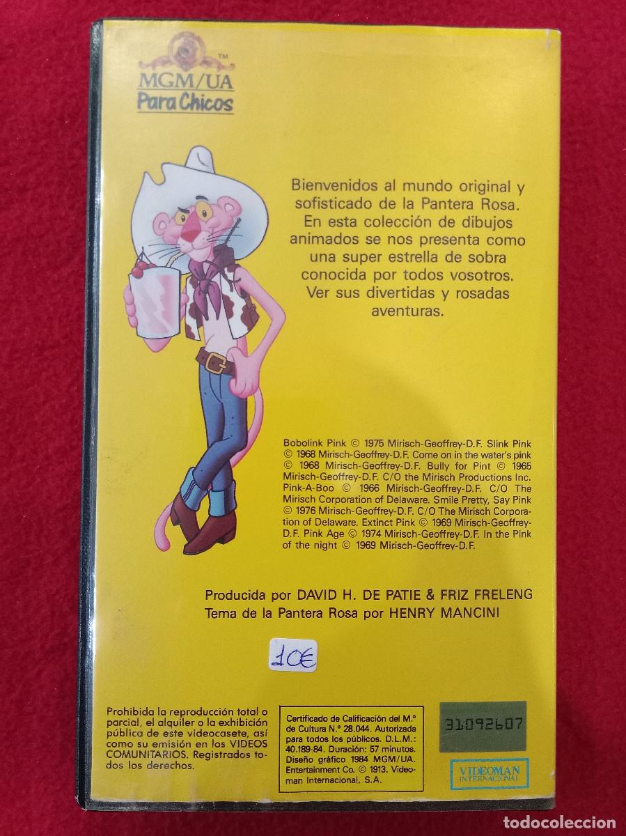 Series de TV: La Pantera Rosa - Serie VHS - Foto 2