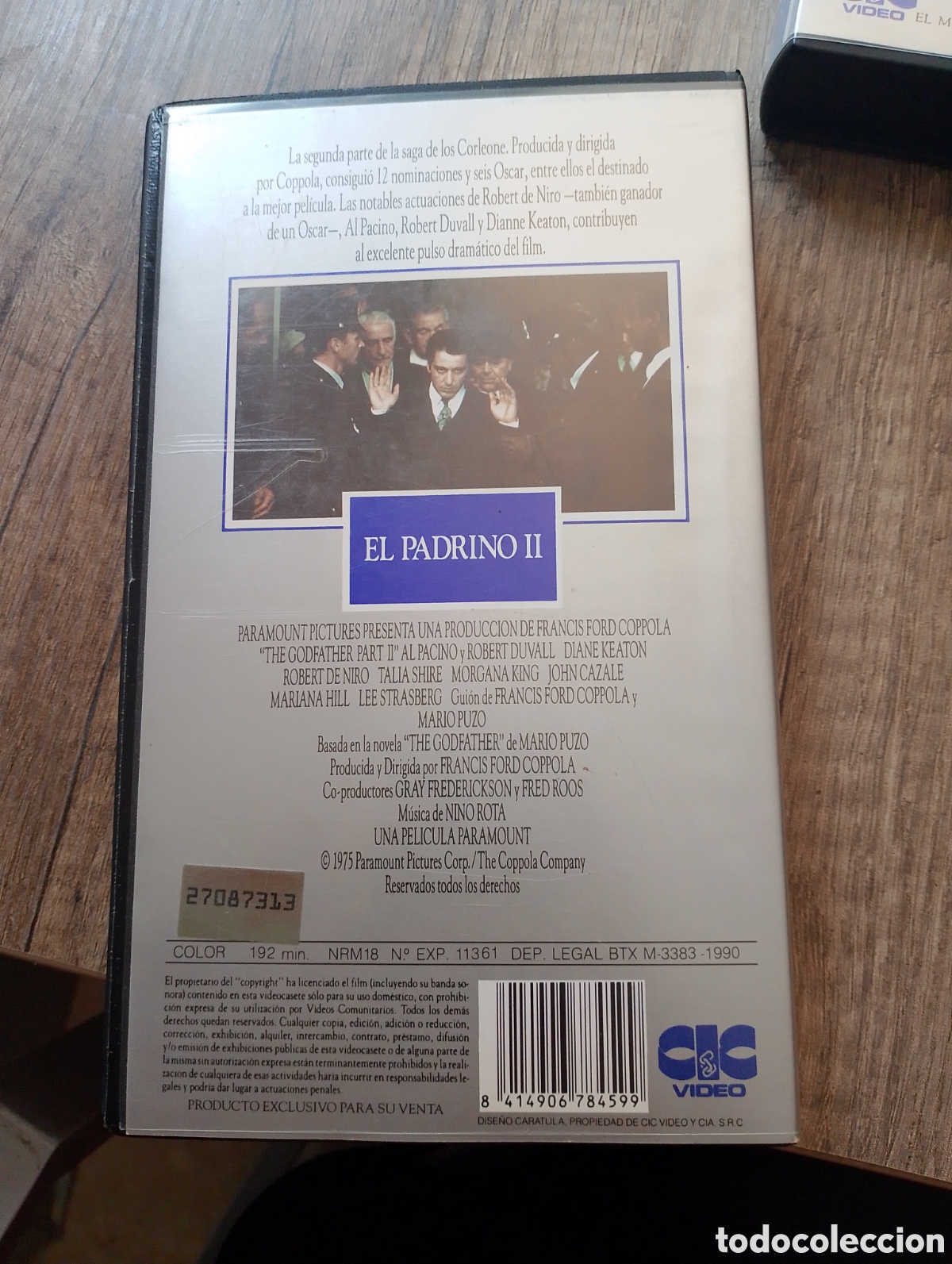 Series de TV: VHS pelicula El Padrino 1 y 2 - Foto 4