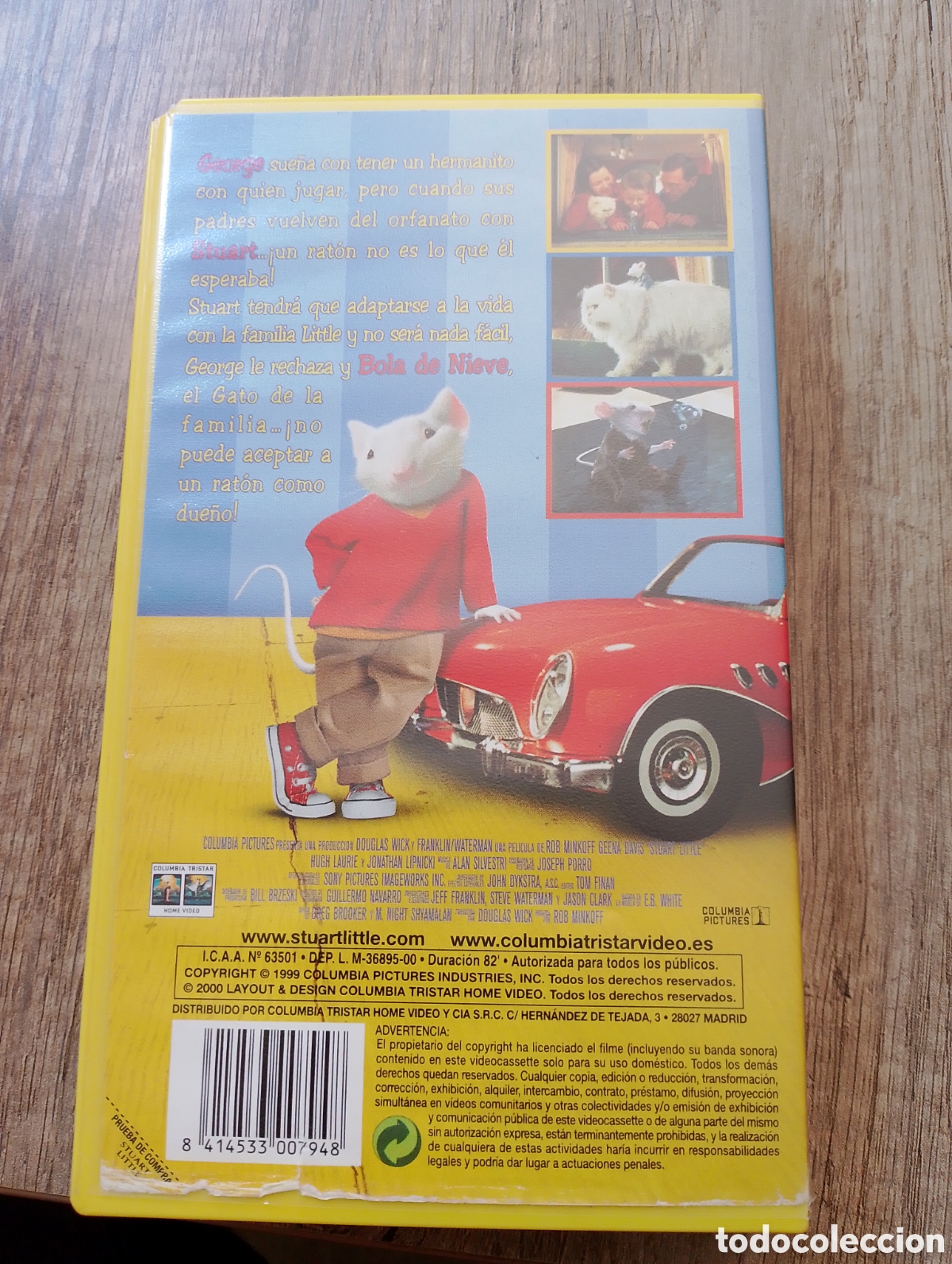 Series de TV: VHS pelicula Stuart Little - Foto 2