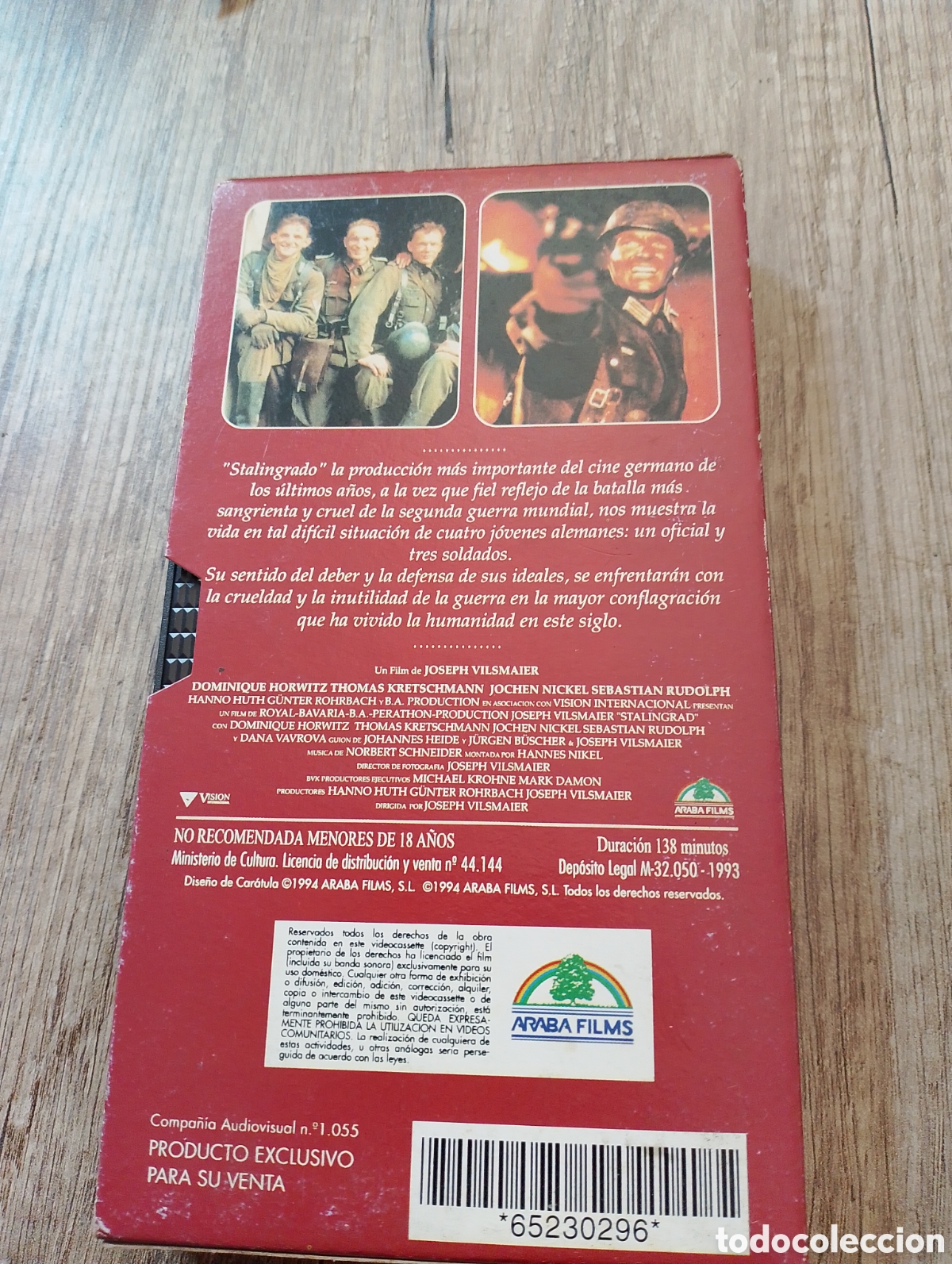 Series de TV: VHS pelicula Stalingrado - Foto 2